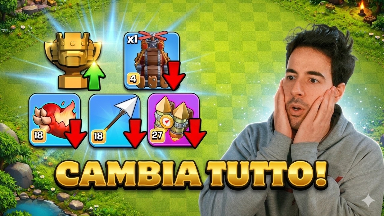 CAMBIA TUTTO SU CLASH! 😱 - Clash of Clans ITA