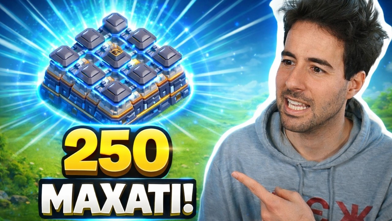 HO MAXATO 250 MURA AL TH18! 😱- Clash of Clans ITA