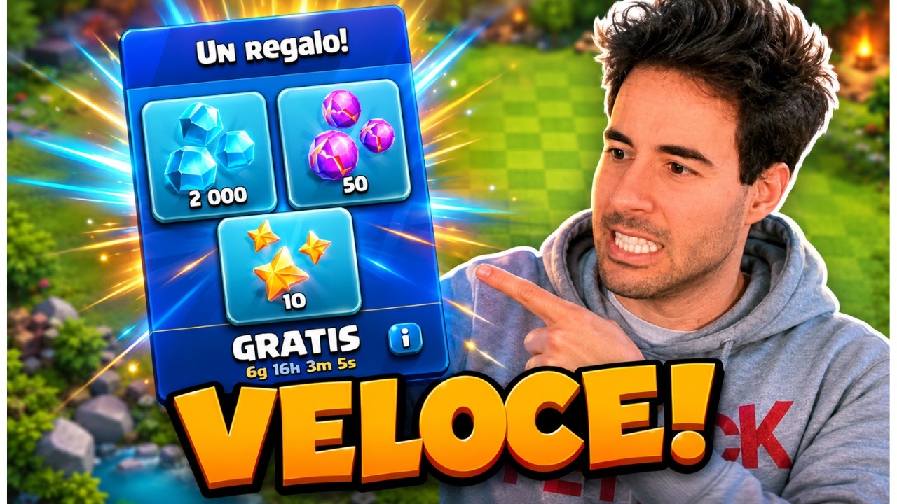 SUPERCELL REGALA MINERALI! 🚨 Corri a Riscattarli! - Clash of Clans ITA
