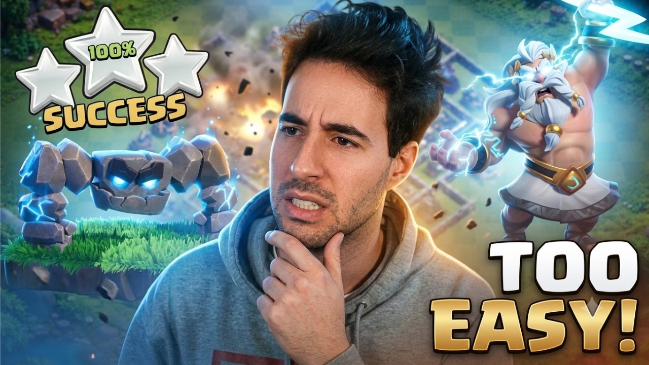Ho provato la strategia TH18 più FACILE del gioco... 3 STELLE? - Clash of Clans ITA