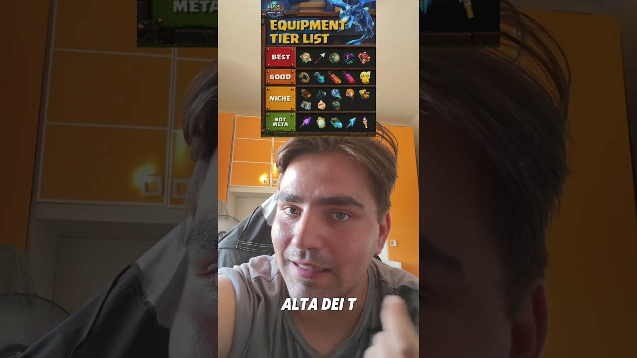 piccolo consiglio nella scelta dei equipaggiamenti! #supercell #coc #clashofclans #supercell