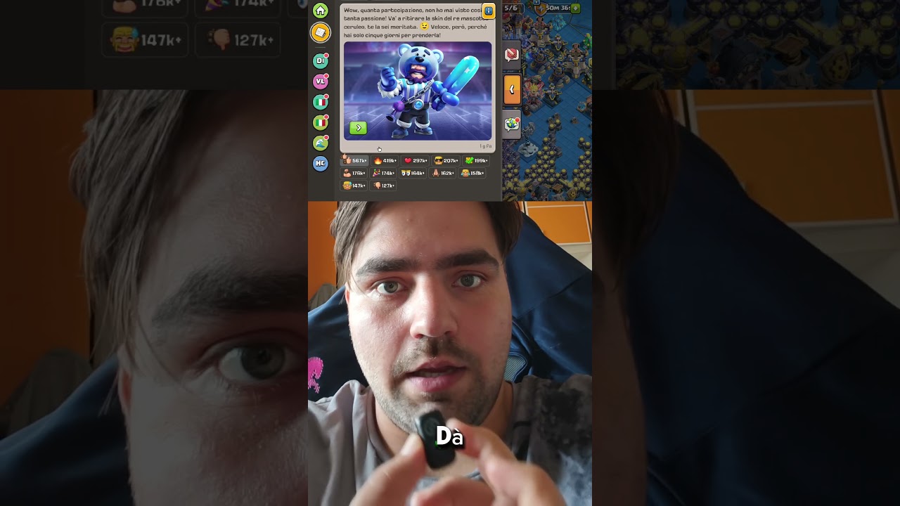 hai riscattato la skin? #coc #clashofclansitalia #clashofclans #vladdoyt #supercell