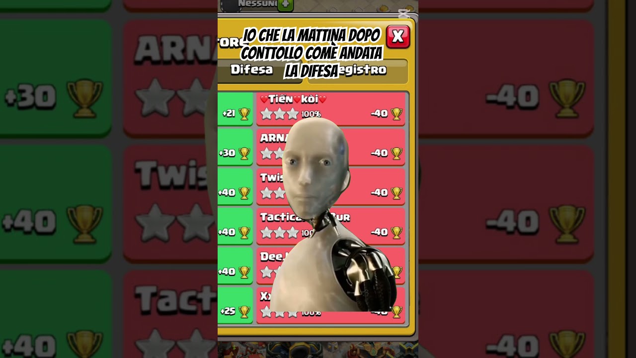 la sofferenza #clashofclans #perte #clahsofclans #coc #gaming #clachofclans
