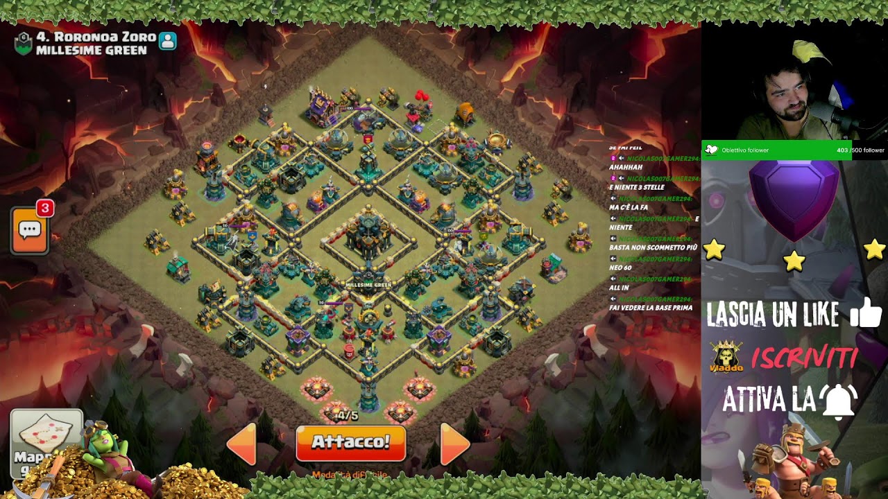 attacchi in mappa e sfide con voi