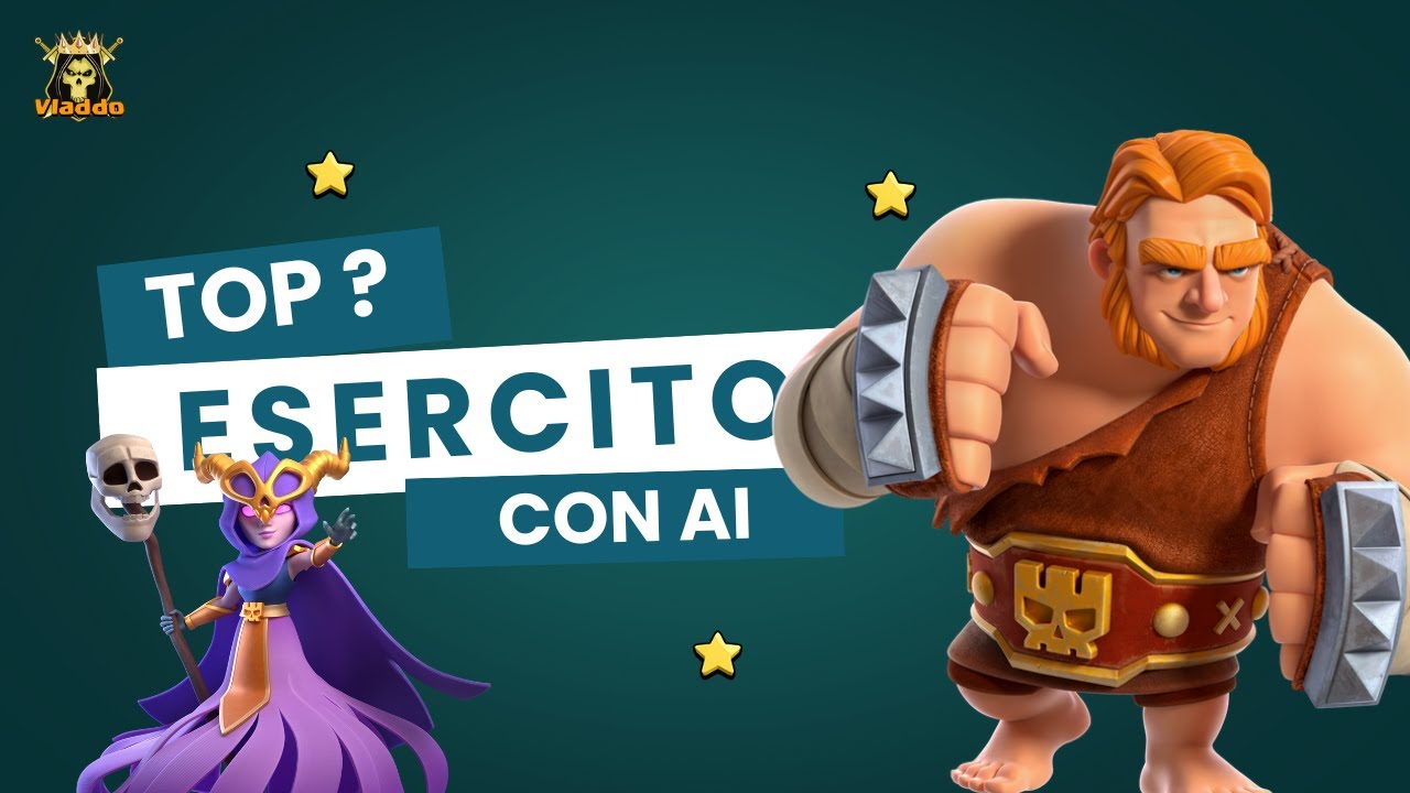 Combo promettente con IA | Super gigante + super strega | Clash of Clans Italia