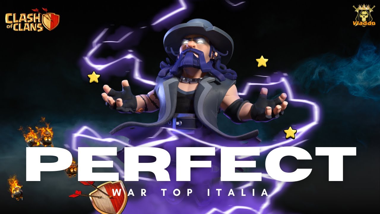 Immortals vs Mad House in War | Perfect war meravigliosa | Clash of Clans Italia