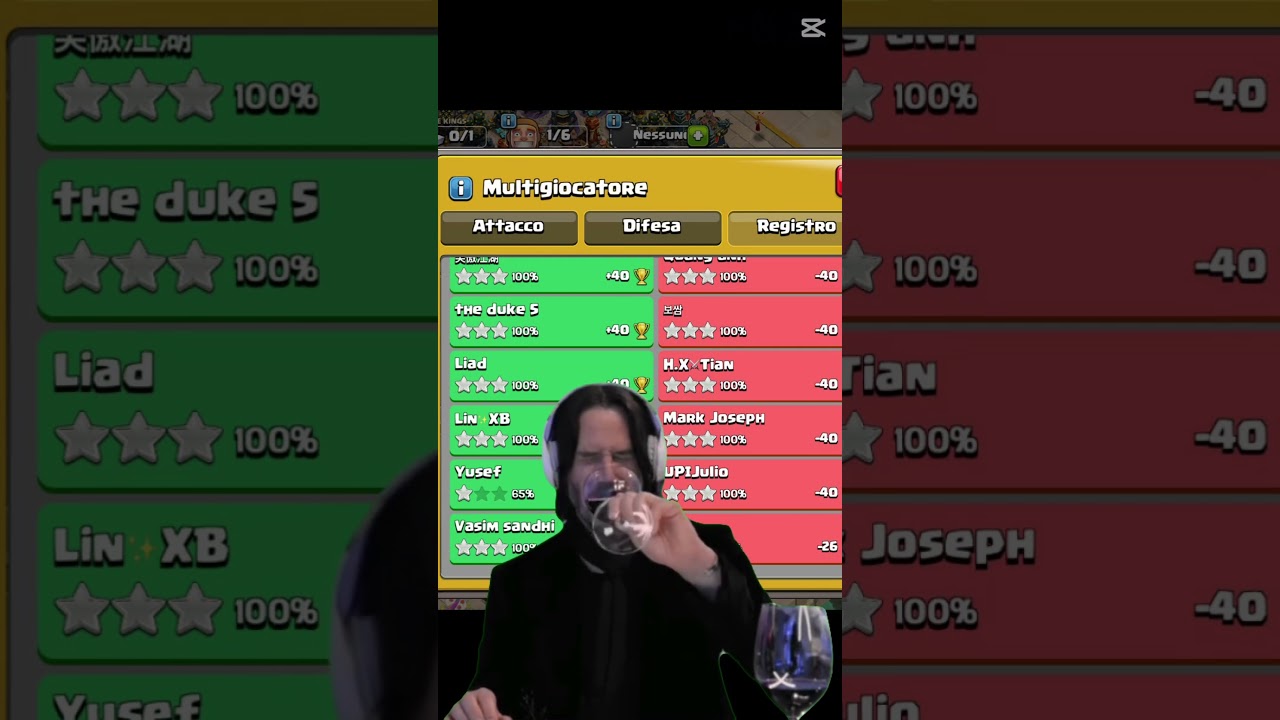 da + 14 a -14 #clashofclans #clashofclansitalia #memes #gaming #coc #gamer #clashofclansattacks