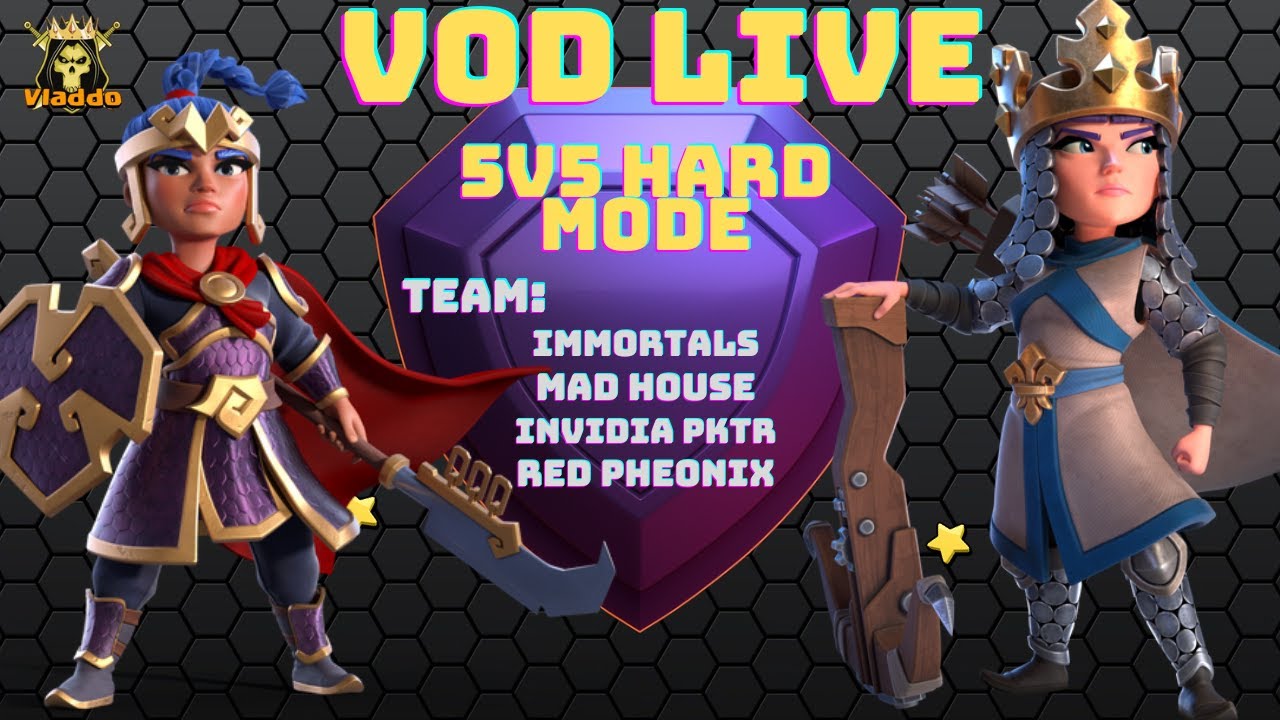 Vod Live | 5v5 Hard mode con alcuni dei top in italia!