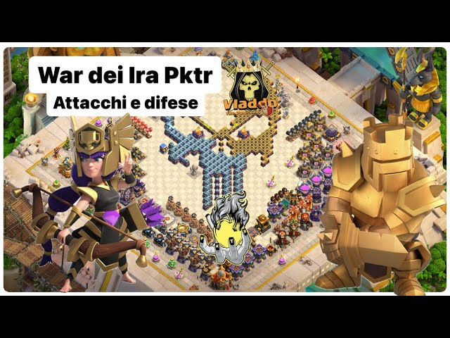 Ira PKTR in war | Ennesimo risultato pazzesco | Clash of Clans