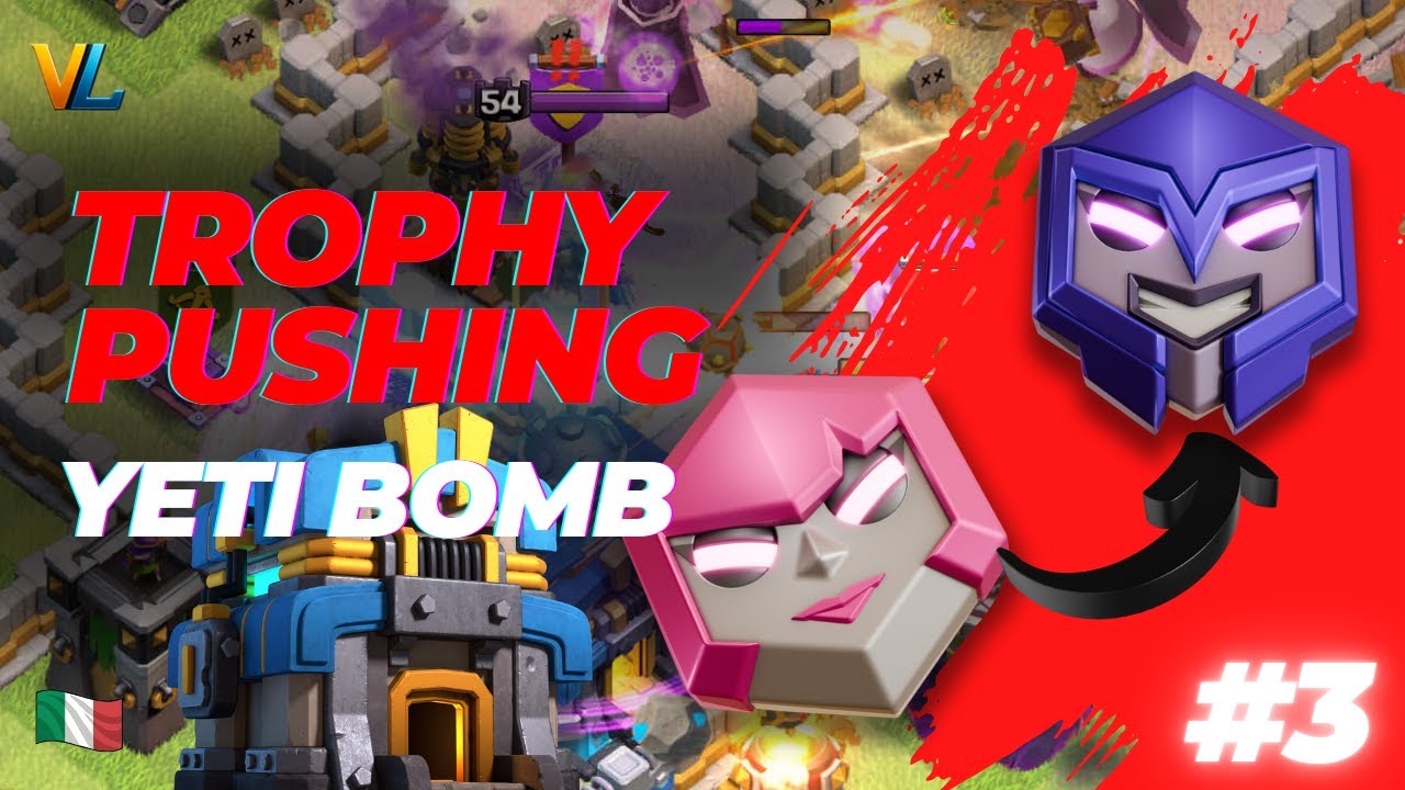 Solo triss in scalata | Th 12 in scalata paurosa Clash of Clans