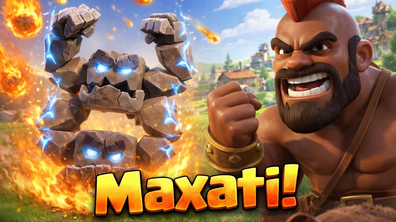 GOLEM METEORICI AL MAX: Distruzione Totale! ☄️- Clash of Clans ITA