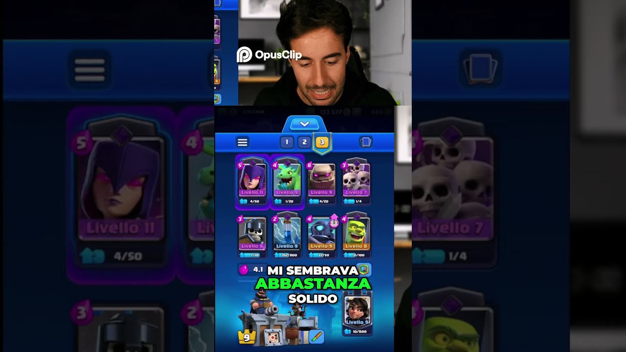 Arena 10_ Il Nuovo Deck che Risolve i Problemi! #clashroyale #nuovodeck #shorts #win