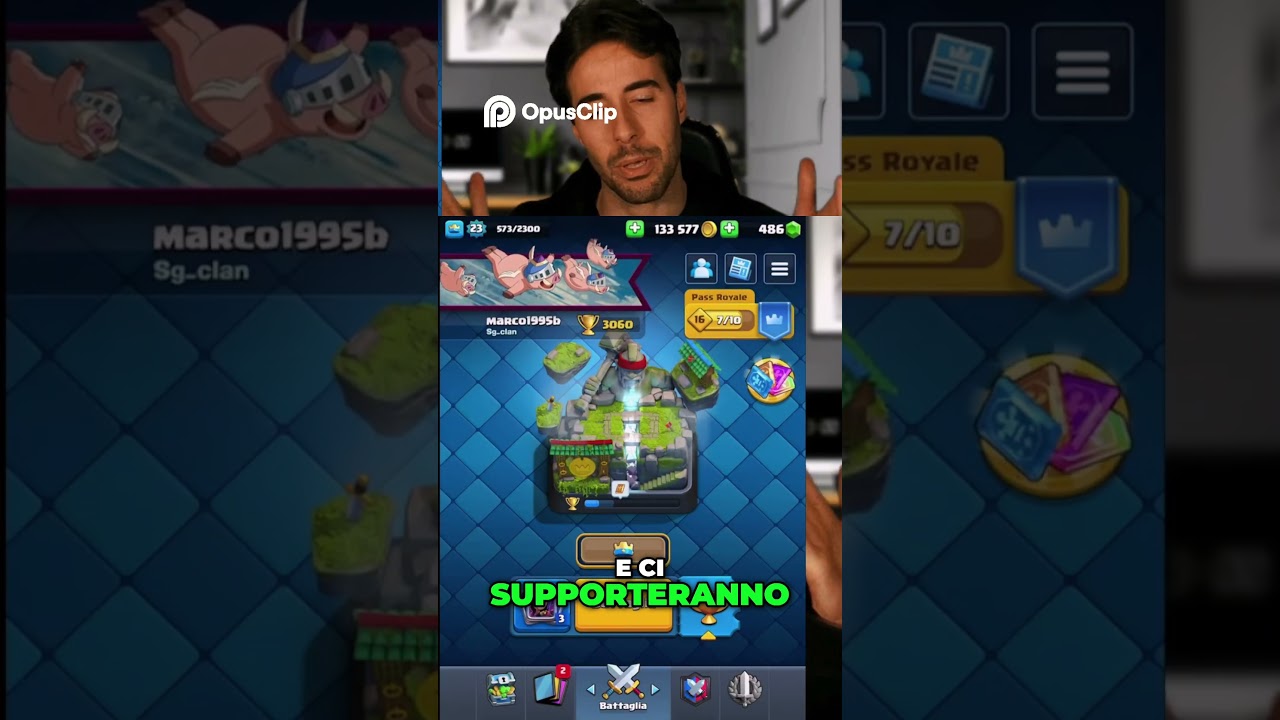 Clash Royale_ Nuovi Campioni e Livello 16! #clashroyale #shorts #win #difficile