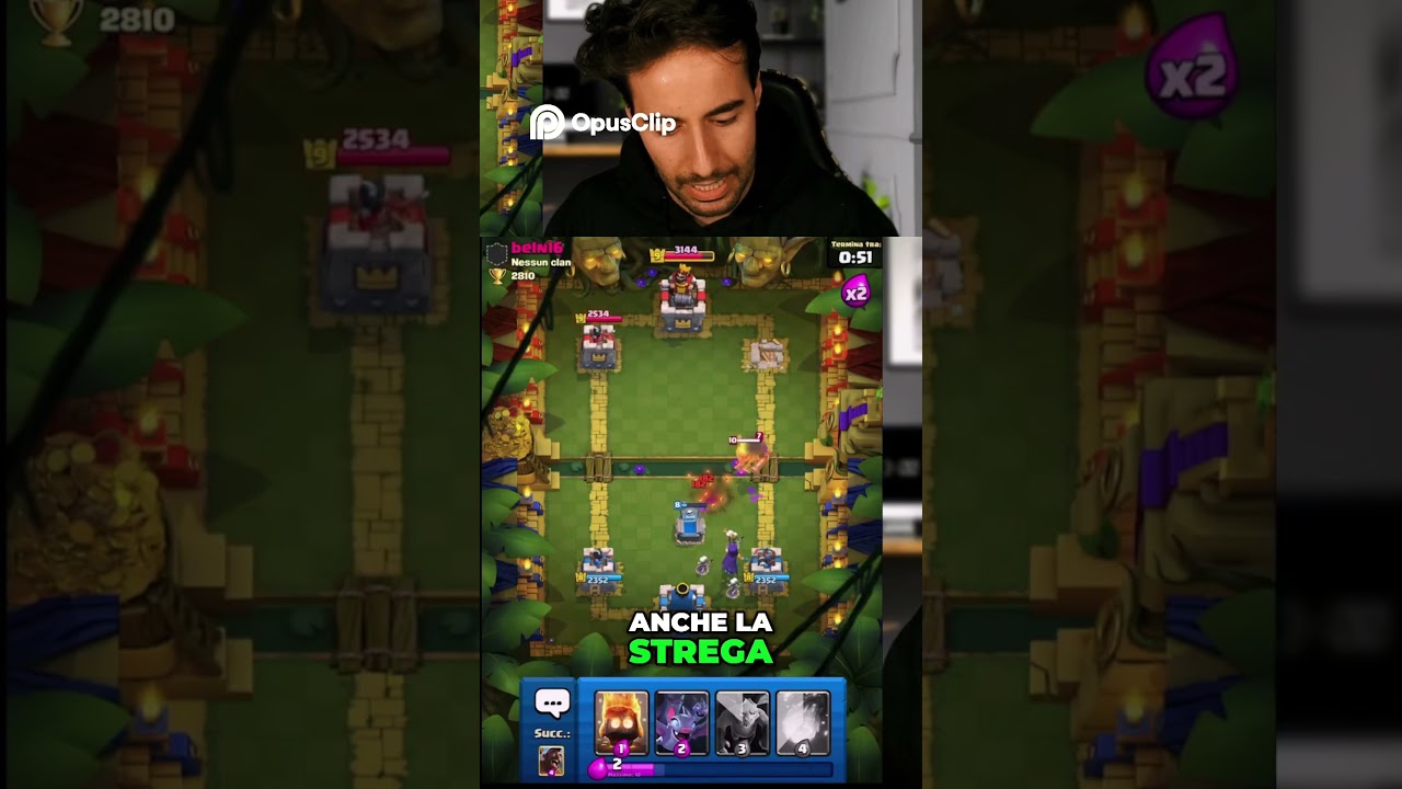 Deck Magico_ Vittoria Epica in Arena 9! #clashroyale #win #difficile #shorts