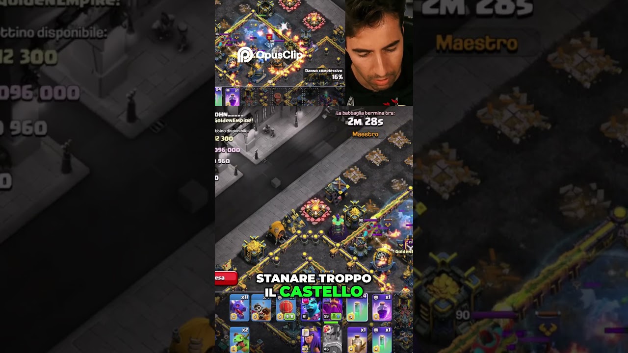 Perfetto! Rimuovi Settore_ Strategia Vincente! #clashofclans #coc #supercell #shorts
