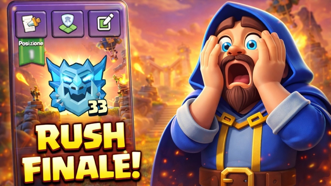 IL MIO ULTIMO RUSH: CI RIUSCIRÒ? 🏆clash of clans rush finale - Clash of Clans ITA