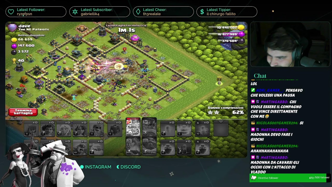 vd tournament 2 fase! Coc Ita