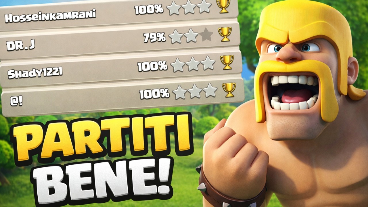 LEGA ELETTRO: INIZIO FOLLE! 😱 (3 Stelle Facili) - Clash of Clans ITA