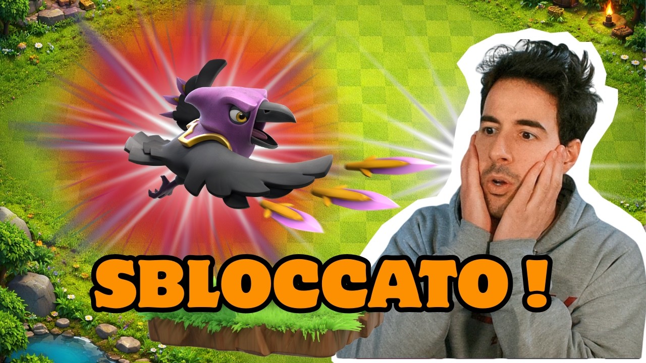 SBLOCCATO IL CORVO ALALESTA! 😱 Il Famiglio più FORTE di CoC (TH18) - Clash of Clans ITA
