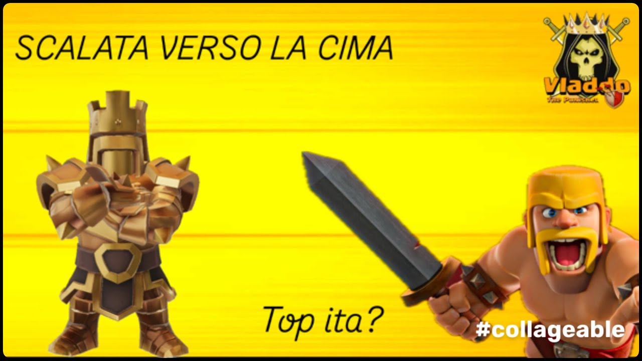 Top Italia sempre più vicina | Attacchi in scalata |Clash Of Clans
