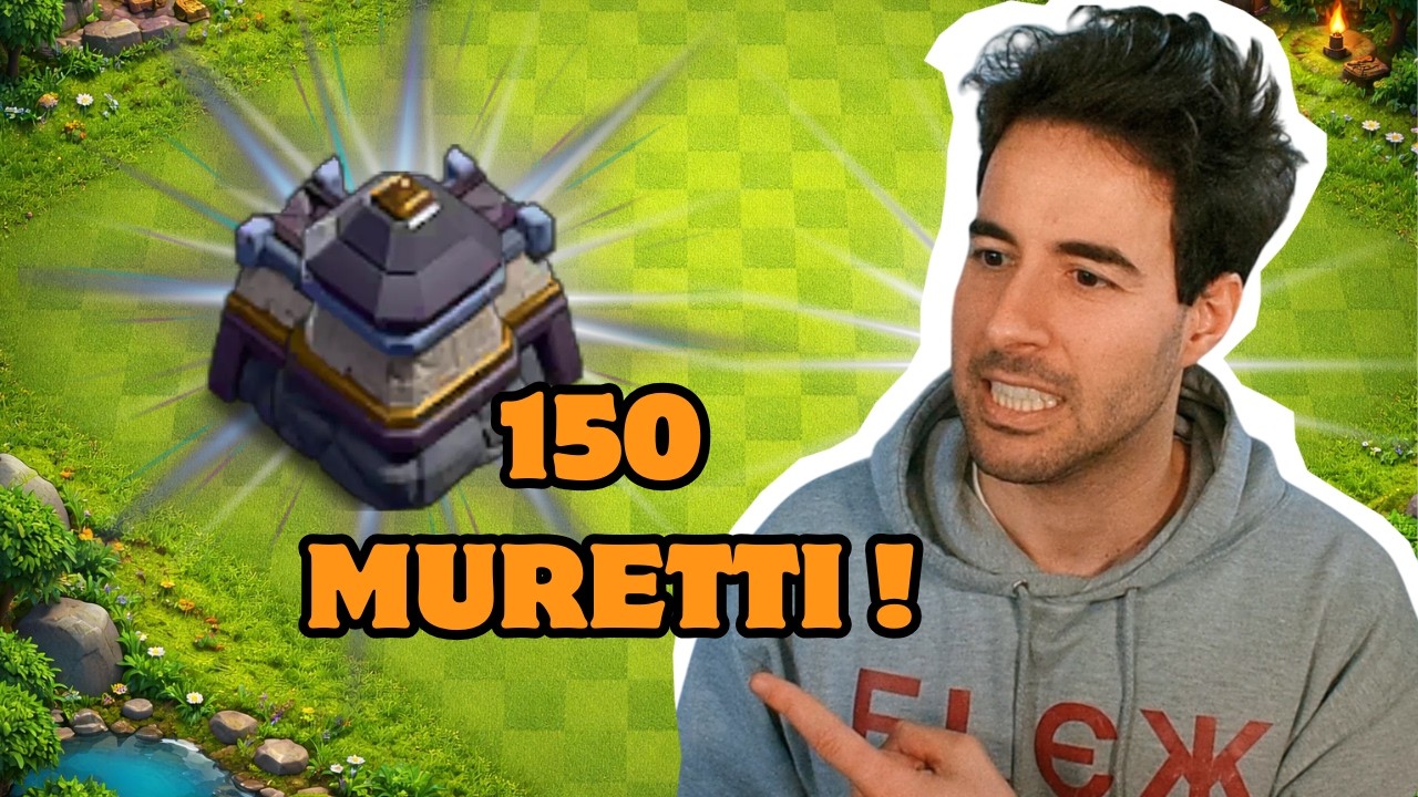 MAXO 150 MURA TH18! (Era Impossibile... 😭) - Clash of Clans ITA
