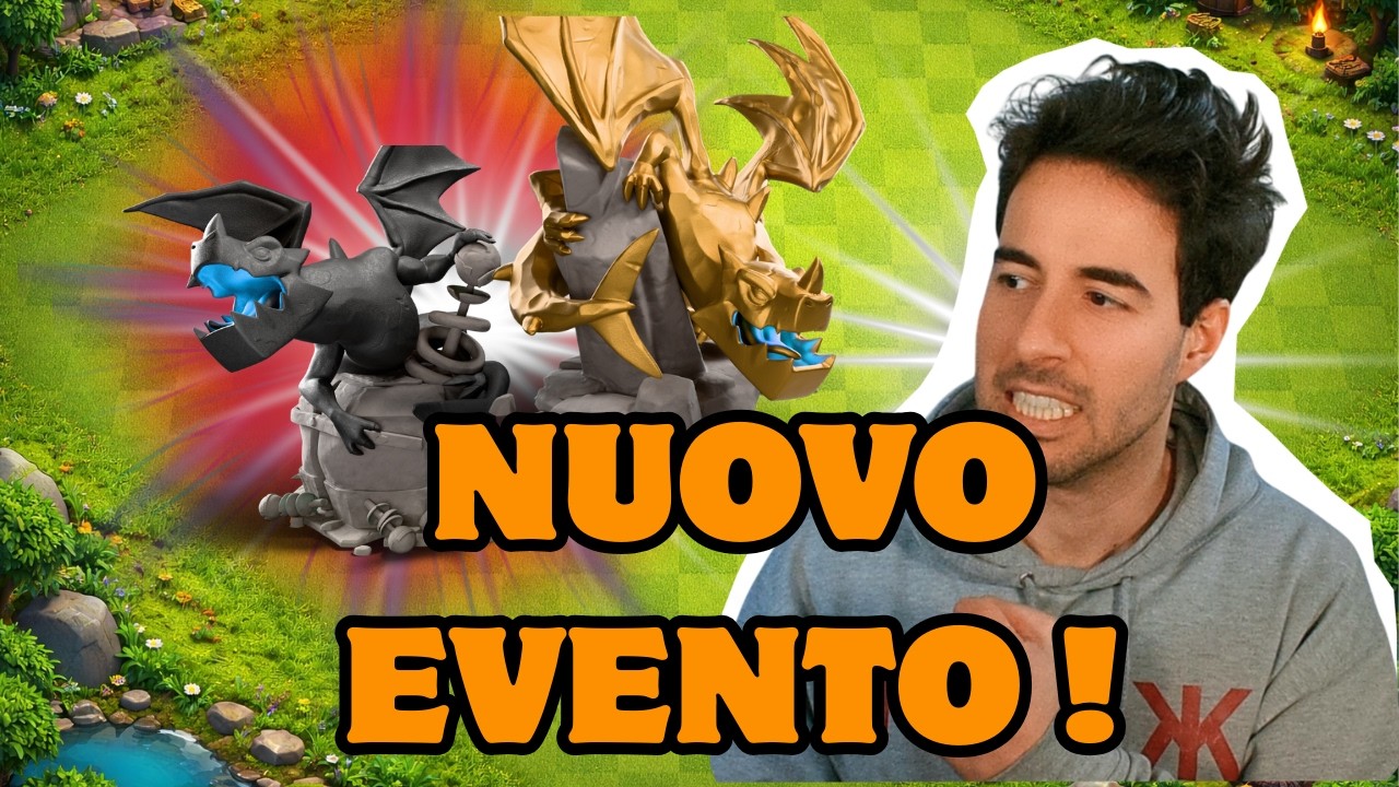 DRAGO ELETTRICO GRATIS! 🐉 Il nuovo evento folle! - Clash of Clans ITA