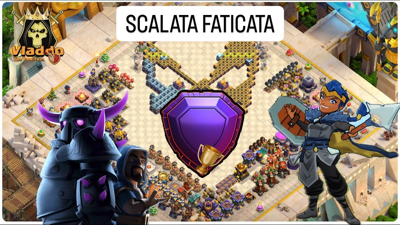 Situazione scalata barcollante | Difese e attacchi | CLASH OF CLANS