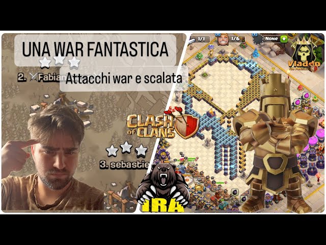 Triss facili in war | Ira pktr in war | Clash Of Clans