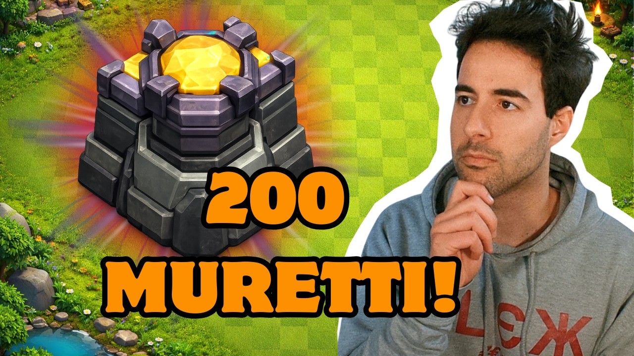 L’ULTIMO MURO! 😍 Finalmente Maxato Livello 18! - Clash of Clans ITA