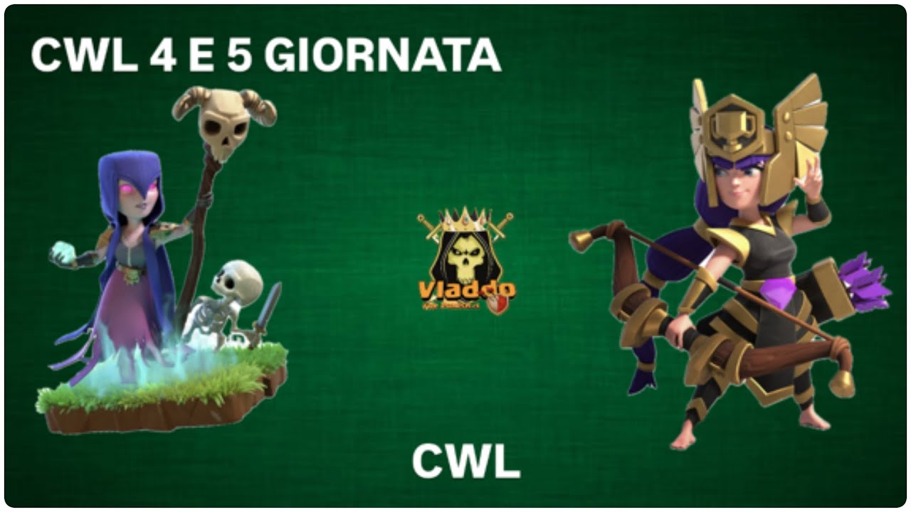 CWL Champ 3 | Quarta e quinta giornata | Clash of Clans