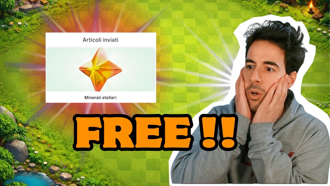 CORRI! 🏃‍♂️ Minerali Stellari GRATIS per Tutti! - Clash of Clans ITA