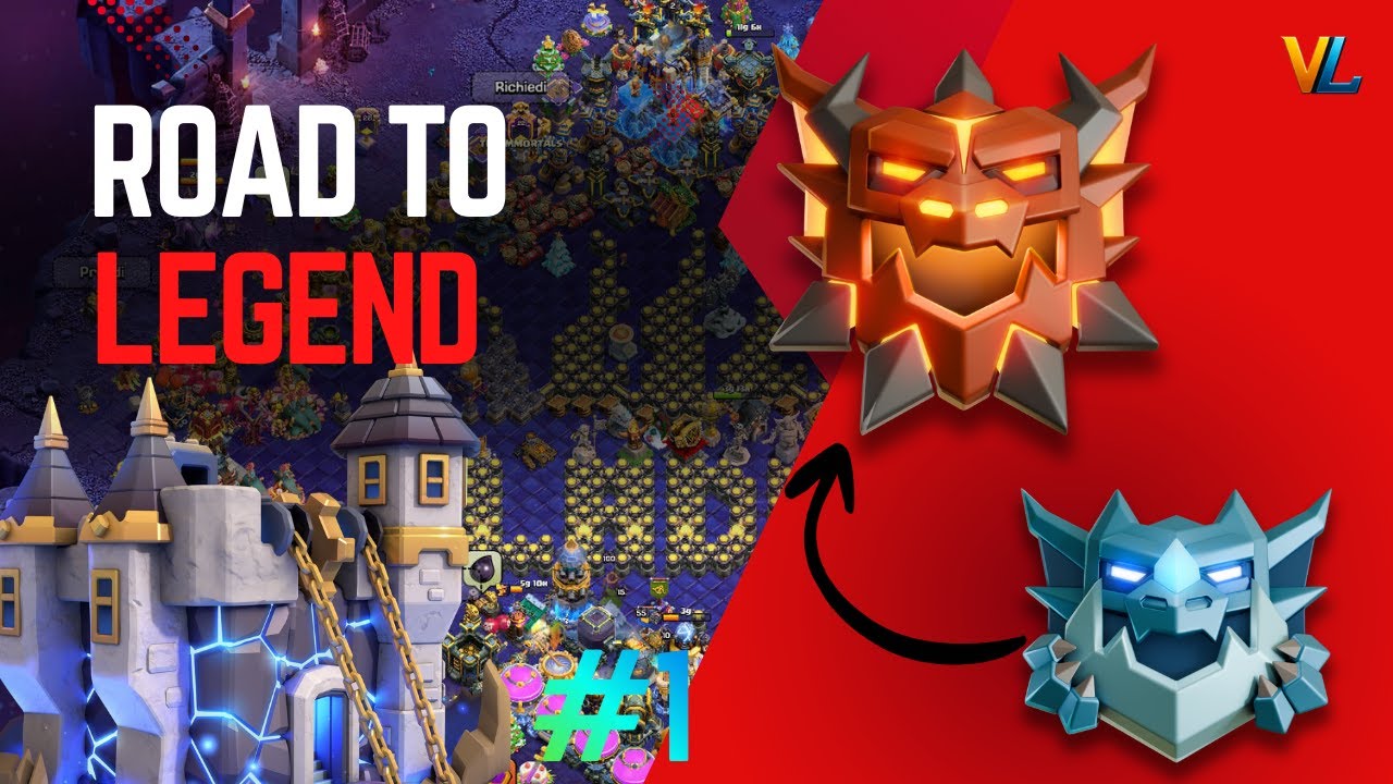 ROAD TO LEGEND TH18 | Inizia l’avventura Clash Of Clans