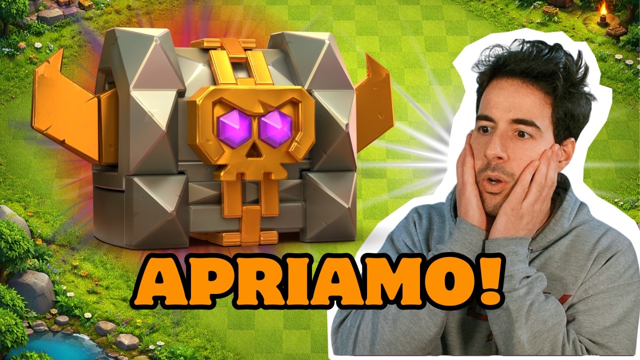 ASSURDO! Baule LEGGENDARIO al primo colpo! 😱- Clash of Clans ITA