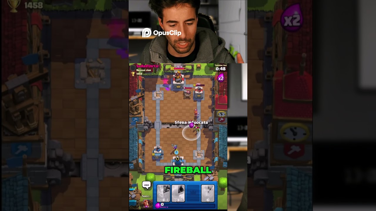 Hog Rider Distrugge! Epica Partita! #clashroyale #win #shorts #supercell