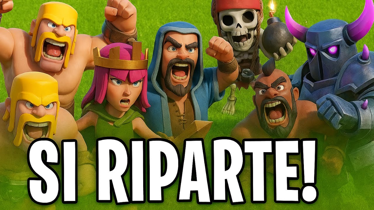 SI RIPARTE! Caccia alla Lega Leggenda 💥 | Clash of Clans LIVE