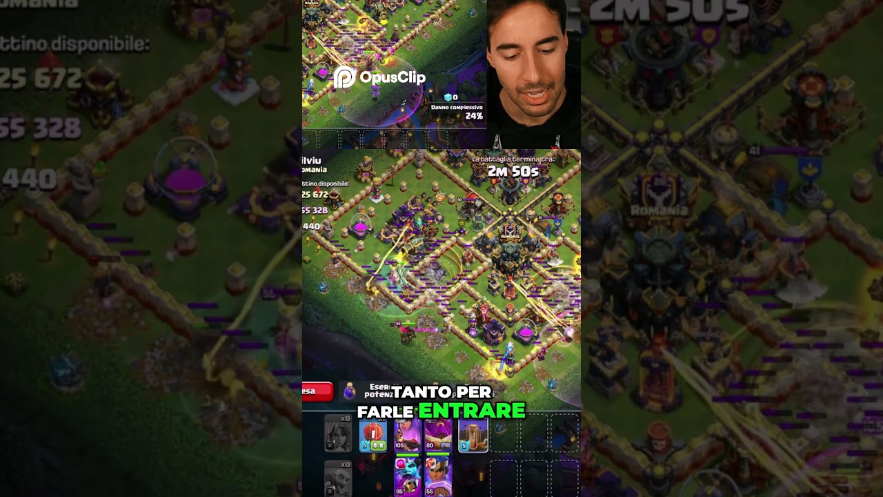 Farming Risorse ILLIMITATE_ Strategia DECK Vincente! #clashofclans #coc #supercell #farming