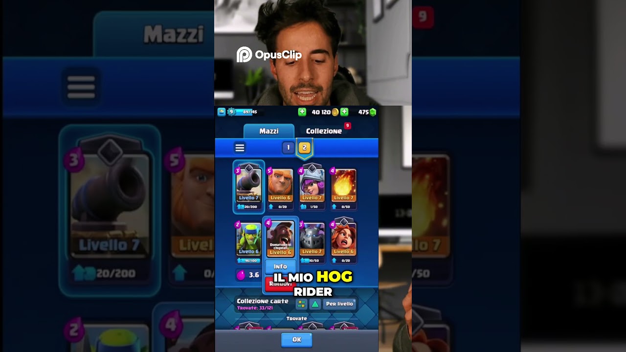 Hog Rider_ La Mia Strategia Vincente! (Consigli e Trucchi) #clashroyale #hogrider #supercell #win