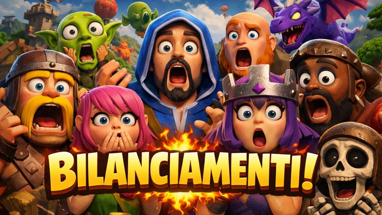 NUOVI BILANCIAMENTI Clash of Clans! 💥