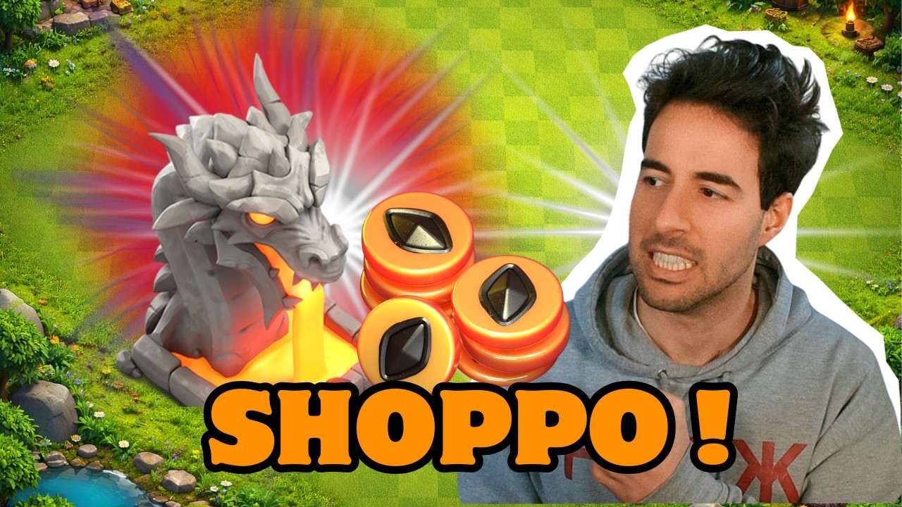 HO COMPRATO TUTTO! 🐉 Nuove Decorazioni Draghi Scarlatti - Clash of Clans ITA