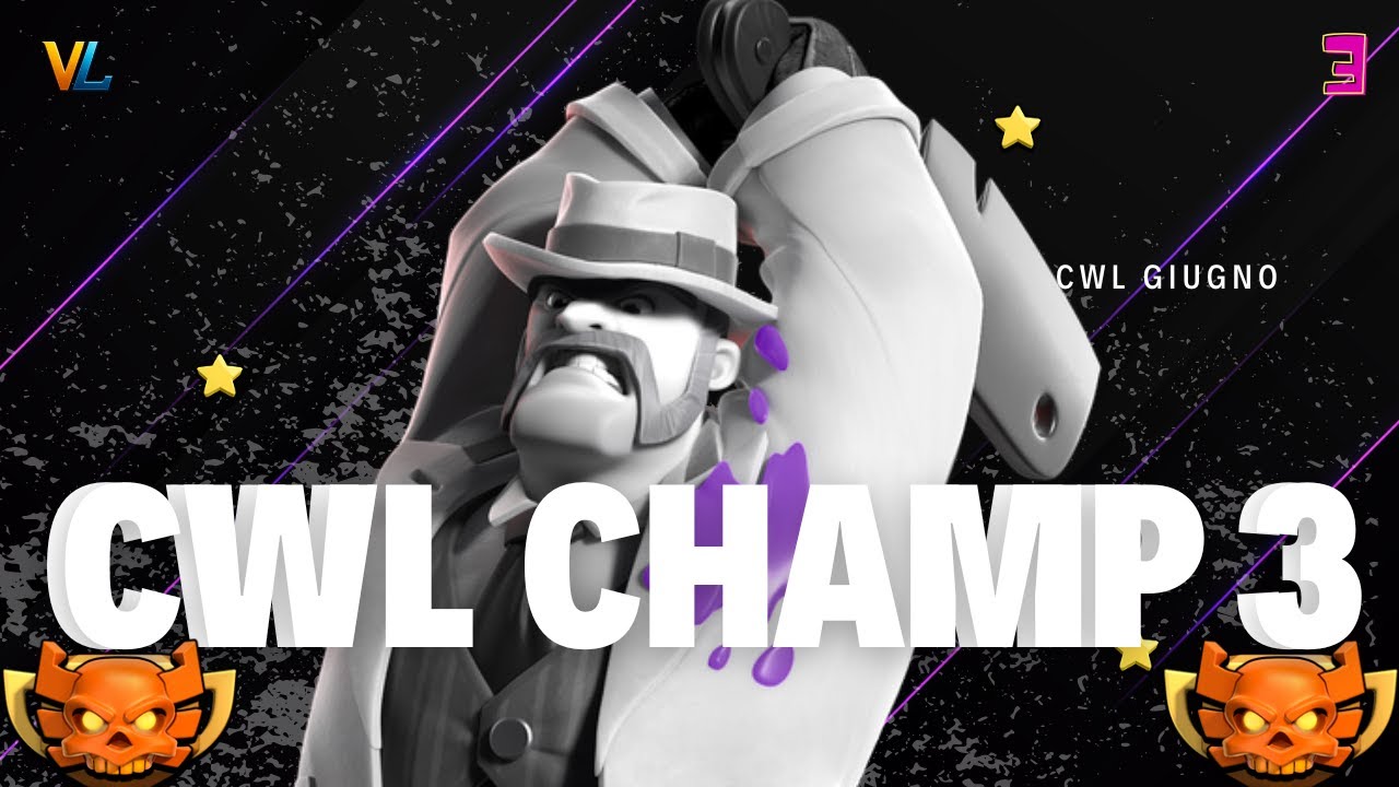Il MIO ERRORE stava per COSTARCI la WAR... POI L'INCREDIBILE! 🤯 | CWL Champ 3 |CoC ITA #3