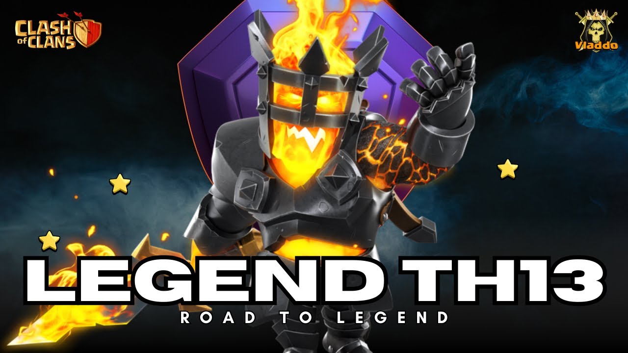 Road to legend! | Th13 on fire | Clash of Clans Italia #4