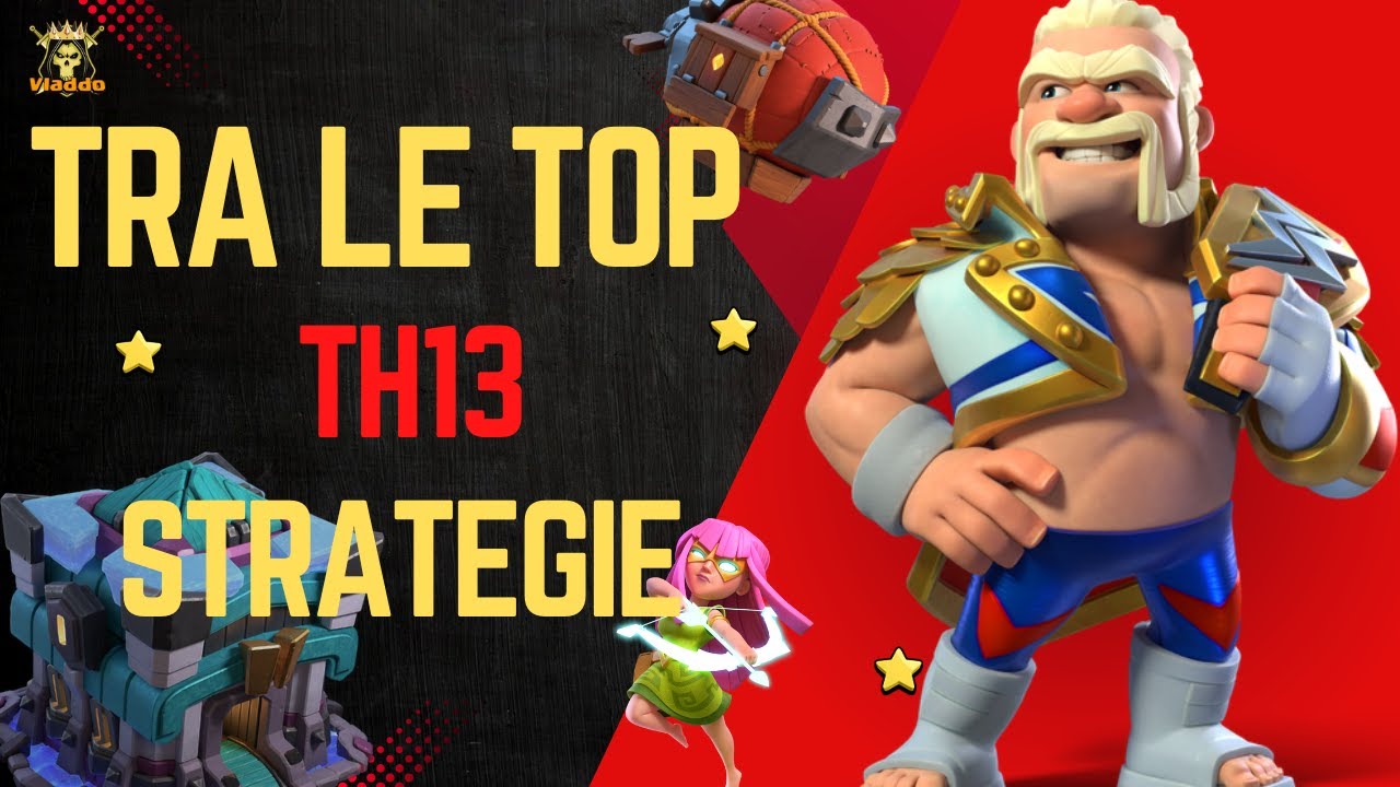 2 delle migliori strategie per th 13 | Blimp e draghi per scalata e war | Clash of Clans Italia