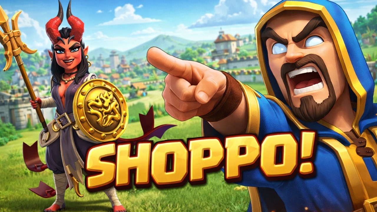 SHOPPO IL NUOVO GOLD PASS: LA CAMPIONESSA ROSSA È DIVINA! 😱 - Clash of Clans ITA
