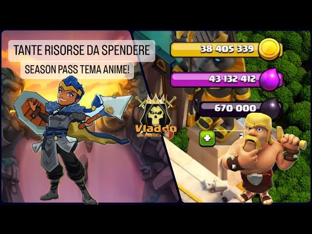 Nuova season tema anime | Considerazione sulle nuove skin | Clash Of clans